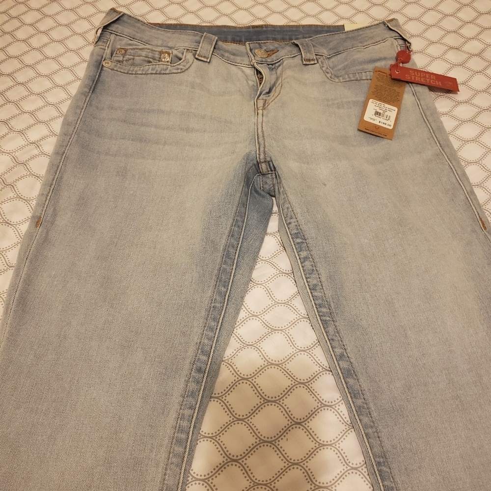 True religion blue jeans new